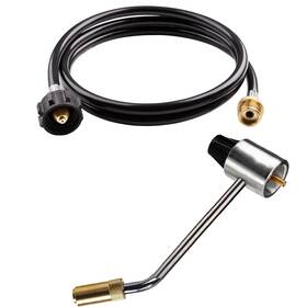 Ga03 Moflame 6feet Propane Adapter Hose 1 Lb To 20 Converter For Coleman Stoves