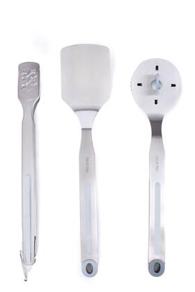 Mont Alpi 645781289734 Matk Heavy Duty Stainless Steel 3 Piece Tool Kit With Double Cleaning Brush Outd