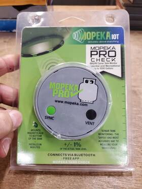 M1017 Mopeka 854069008169 Pro Check Wireless Sonar Bbq/rv Propane Tank Monitor Sensor In Pkg