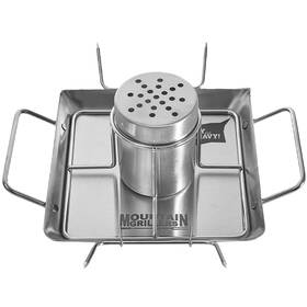 Mountain Grillers 060658260169 Beer Can Chicken Roaster Stand - Stainless Steel Holder Barbecue Rack For T