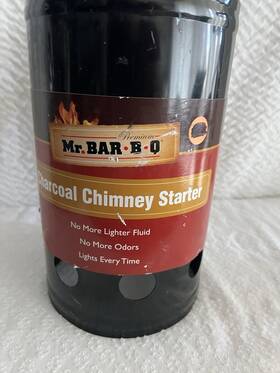 47794-00 Mr. Bar-b-q 02102y Charcoal Chimney Bbq Starter Item # 02102feb/47794-00 New