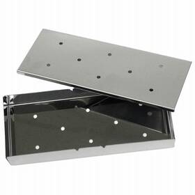 02109y Mr. Bar-b-q 6 Pack - Grilling Smoker Box Stainless Steel
