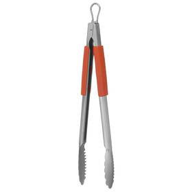 02802y Mr. Bar-b-q Stainless Steel Tongs Locking And Non Slip Easy Grip Handles