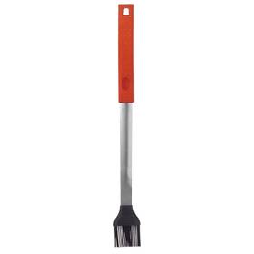 02803y Mr. Bar-b-q Silicone Basting Brush Non Slip Grip Handle Stainless Steel