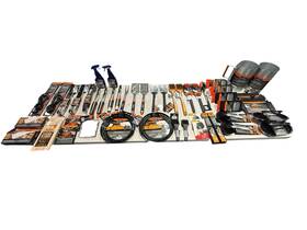 06001y Mr Bar-b-q Weber And Bbq Barbecue Grilling Accessories Lot Of 75 Items All New Freshp