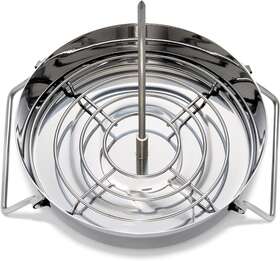 06116tk Mr. Bar-b-q Stainless Steel Vertical Griller For Tacos And More - Silver