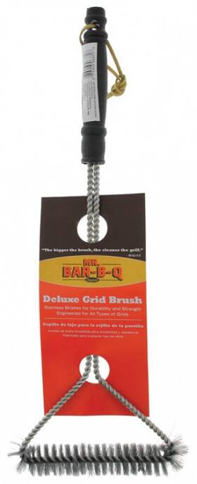 06371ssx Mr. Bar-b-q Deluxe Grid Bbq Grill Brush