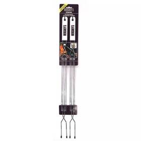 Mr. Bar-b-q 076903012099 Bbq Hersheys Sftmores Extension Forks With Glow In The Dark Handles New