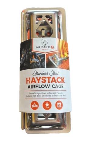 Mr. Bar-b-q 076903403620 Stainless Steel Highstack Airflow Cage Charcoal Grills Firepits Campfire Nib