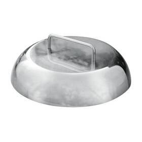 40321y Mr. Bar-b-q 11 Inch Basting Grill And Griddle Cover Stainless Steel