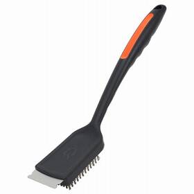 60305y Mr. Bar-b-q 6 Pack - Tough Grill Brush Stainless Steel Bristles 16.5 Inch Handle