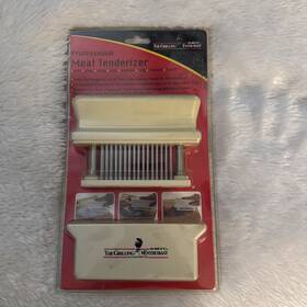 Mr. Bar-b-q 90010ge Mr. Bar- B-q The Grilling Enthusiast Brand Professional Meat Tenderizer New
