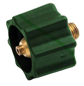 Mr. Heater 089301764972 Propane Acme Nut X 1/4-inch Male Pipe Thread Green