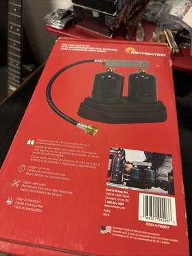 Mr. Heater 089301994966 Dual 1 Lb. Tank Hook Up Kit Chrome