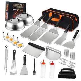 Mumiuu 786194192980 Suyeah 34pcs Griddle Accessories Kit Flat Top Grill Set For