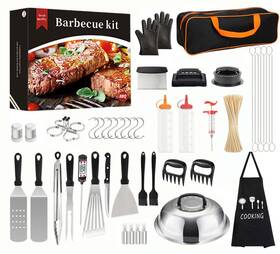 Bts-149 Murri&murrdi 149 Pcs Griddle Grill Tools Set Stainless Steel Accessories Kit For