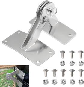 Mw-wb185w-1 Mwedp Stainless Hinge Gasket Kit Compatible With Weber Smokey Mountain Wsm Smoker G