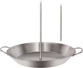Mydracas 445029952924 Vertical Stainless Steel Skewer Brazilian Barbecue Stand Removab