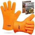 N Z12 Durability Heat Resistant Silicone Barbecue Gloves For Grilling 642125800747