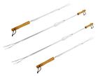 Na Foks Set Of Extendable Bbq Forks Wood 743724429367