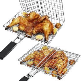 Bg21sk1217 Nabaoxun Bbq Grilling Basket - Fish Grill And Rack Outdoor Accessories