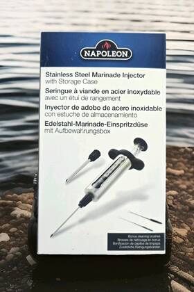 55028 Napoleon Stainless Steel Marinade Injector By Style Meat