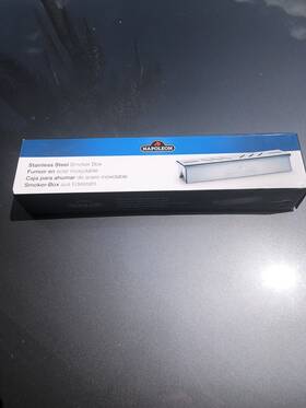 67013 Napoleon Stainless Steel Smoker Box Add Smoky Flavor To Bbq Easily Turn Gas Gri