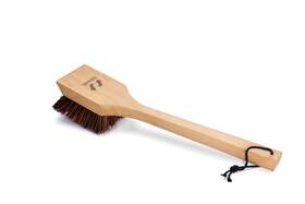 N001gb Naturolic All-natural Wooden Grill Cleaning Brush And Scraper Solid