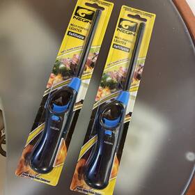 Neon 855553008078 Multi-purpose Refillable Lighters Fireplace Grill Gas Stove Bbq Lot Of 2