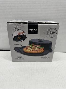 320502 New Holland Nib Boska Cast Iron Pizza Baker Bbq Mini Oven Grill