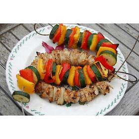 Ksk05 New Kingsford Set Of 2 Flexible 30inch Stainless Steel Grilling Skewer Bbq Skewers