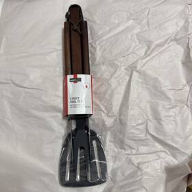 530-0033a Nexgrill 3 Piece Grill Barbecue Bbq Tool Set Brand New Long Fork Tongs Spatula