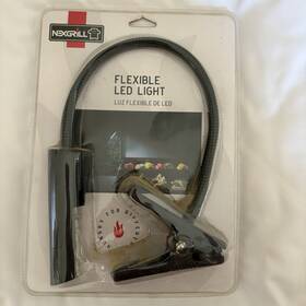 530-0075 Nexgrill Flexible Led Bbq Grill Light With Clip-on Base Batteries Included