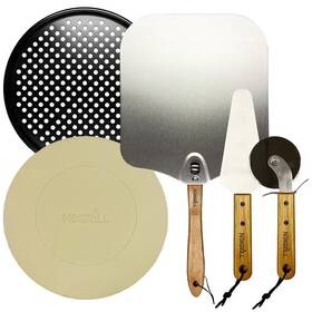 Nexgrill 711181778274 Pizza Grilling And Cutting Kit 5 Piece
