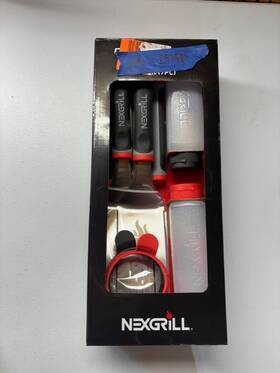 Ft3507 Nexgrill Daytona Starter Pack Grill Stainless Steel 7-pcs