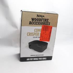 Ninja 622356592871 Rectangular Combo Crisper Basket Non-stick Ptfe Coated Black 2.5qt