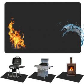 Mat-60x42 Niuyhe Grill Mats For Outdoor 60 X 42 Inch Large Bbq Mat Black