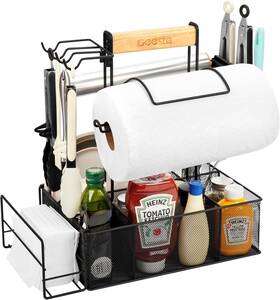 Geta108aa No Grill Caddy Bbq For Outdoor Picnic Camping With Paper Towel