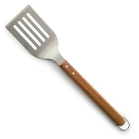 Norpro 028901008567 Grill Spatula With Serrated Edge And Acacia Handle 19-inch