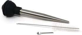 5898 Norpro Deluxe Stainless Steel Baster With Injector And Cleaning Multicolor