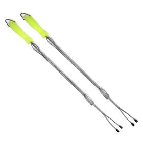 8550 Norpro Glow In The Dark Telescoping Marshmallow/hot Dog Forks Set Of 2