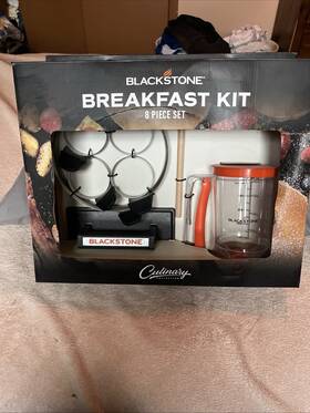 5324 North Atlantic Imports Inc Blackstone Breakfast Kit 8 Piece Set