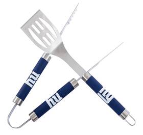 Northwest 190604286471 Nfl Giants Stainless Steel 2-piece Bbq Set By Spatula And Tongs