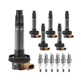 Uf-646 Npauto Uf646 Ignition Coil Pack Spark Plugs Replacement For 3.5 V6 Turbo 2011 20... Fast Ship