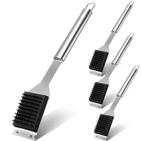 Ao-nuogo-2017 Nuogo 4 Pcs Grill Brush And Scraper 15.8ftft Outdoor Stainless Steel Cleaning B