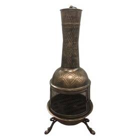 Oakland Living 744759519283 34 Inch Elite Chimenea
