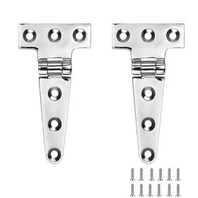 Odysunral 712962682690 Marine Grade T Hinges Stainless Steel Boat 4 Inch X 2 Inches No Noi