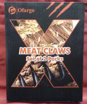 X001ojhmvh Ofargo Meat Claws Paws Black Set Of 2 For Pulled Pork And Meats Grilling Bbq