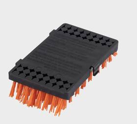 1517366w06 Oklahoma Joes 047362173669 Blacksmith Combo Grill Brush Nylon Bristle Head -