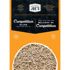 2778408dp Oklahoma Joes Competition Blend Wood Pellets 20 Lb. Bag - 2778408